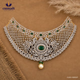 Hamsika Regal Peacock Choker