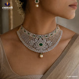 Hamsika Regal Peacock Choker