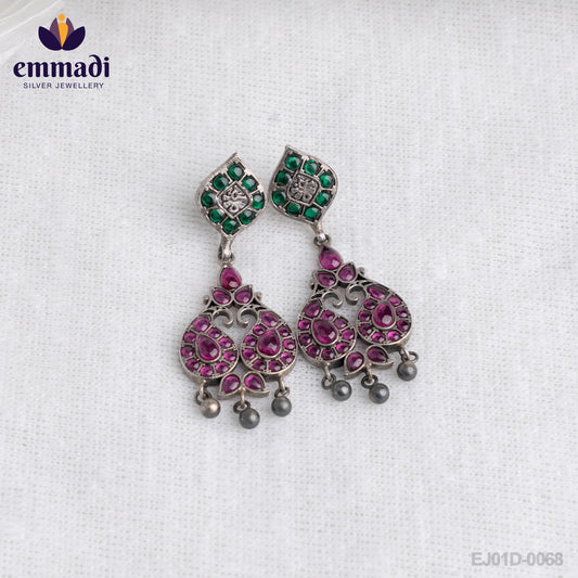 Nisha's Oxidised Multi Hangings: Handcrafted Indian Jewellery