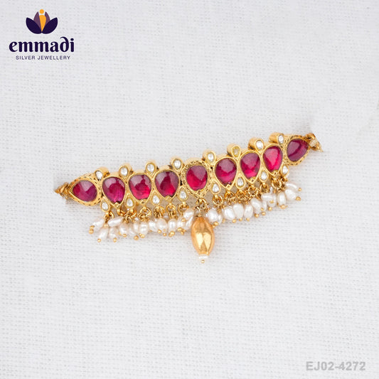 Reena's Kundan Red Choker: Exquisite Indian Jewellery Collection