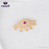 Sneha's CZ Red Choker: Handcrafted Indian Jewellery with Pure Gold Plating