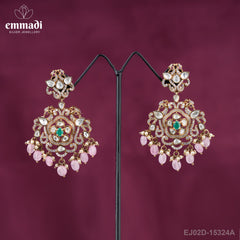 Sita's Handcrafted Victorian Multi Hangings: Pure Gold Plating on 92.5 Silver