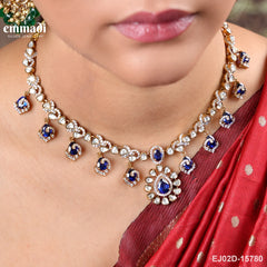 Carma Victorian Blue Necklace