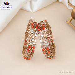 Durga Victorian Orange Bangles