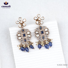 Salma's Elegant Blue Victorian Hangings