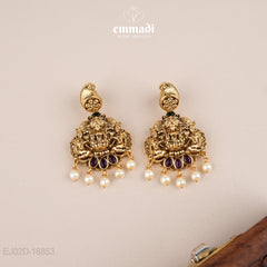 Tanvika & Tanuja Premium Antique Long Necklace and Multi Hanging Collection