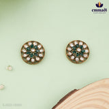 Sonam’s Handcrafted Victorian Green Pendant