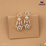 Ridhima & Richa's Premium CZ White Necklace and Hangings Collection