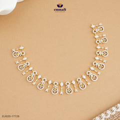 AMRUSHA Exquisite White CZ Necklace Collection