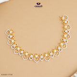 AMRYTE Exquisite White CZ Necklace Design