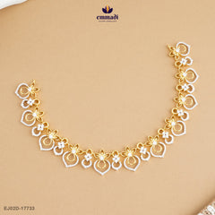 AMRYTE Exquisite White CZ Necklace Design