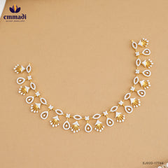 Anadah Premium White CZ Necklaces