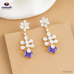 Anasuya Exquisite Blue Premium CZ Hangings