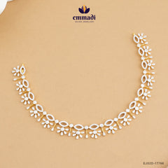Angarika Exquisite White CZ Necklace