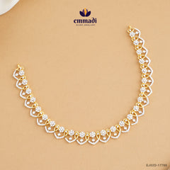 ANILAH Exquisite White CZ Necklace