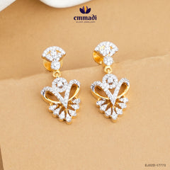 ANJALEA Premium White CZ Hangings