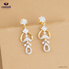 ANJALEY Exquisite White CZ Hangings