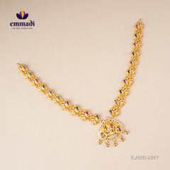 NAKSHI MULTI NECKLACE: Exquisite Indian Jewellery crafted with Pure Gold Plating and Pure 92.5 Silver