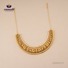 Eisha Premium Antique Green Necklace