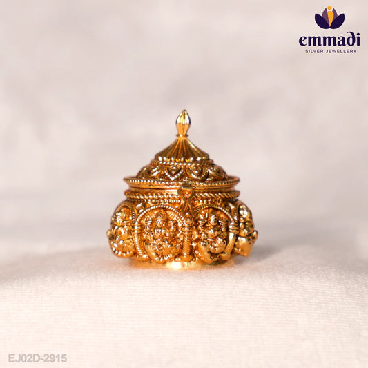 Nakshi Na Sindoor Dabbi - Handcrafted Indian Jewellery