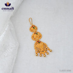 Manjari Kundan Multi Papidi Billa - Exquisite Handcrafted Indian Jewellery