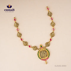 NAKSHI MULTI NECKLACE: Exquisite Indian Jewellery crafted with Pure Gold Plating and Pure 92.5 Silver