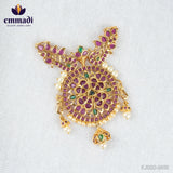 Avadhya Agni Handcrafted Gold Plated Pendant