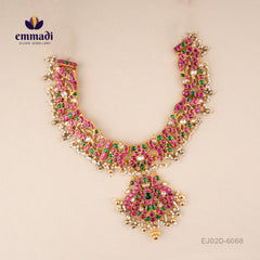 Irika Kundan Multi Necklace
