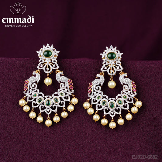 Ashiya Balasubrahmanyam - Handcrafted Gold Plated 92.5 Silver Earrings