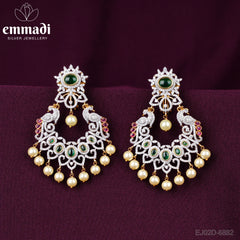 Ashiya Balasubrahmanyam - Handcrafted Gold Plated 92.5 Silver Earrings
