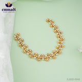 Priya's Moissanite White Necklace: Handcrafted Indian Jewellery