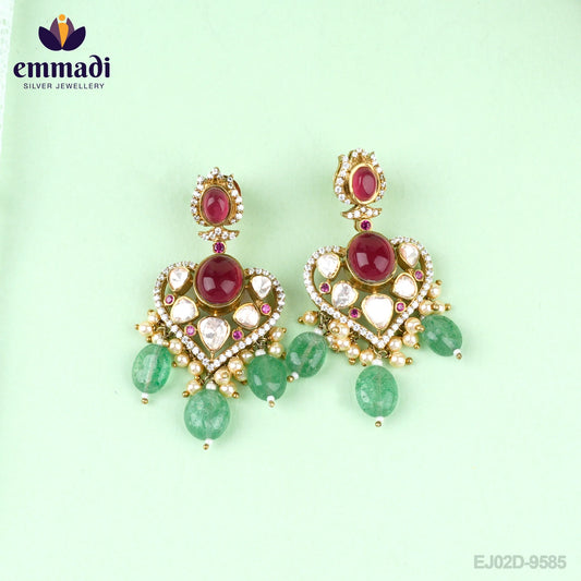 Asija Arunima Handcrafted Jewelry: Hangings Victorian Pink