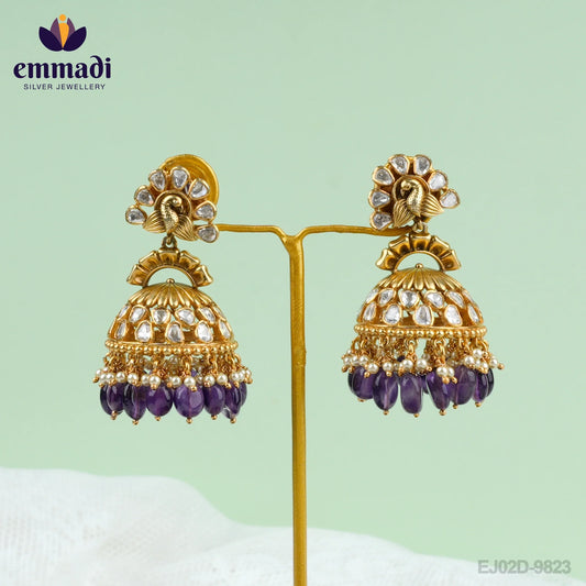 Aryaka Buttalu Moissanite White: Handcrafted Luxurious Jewellery