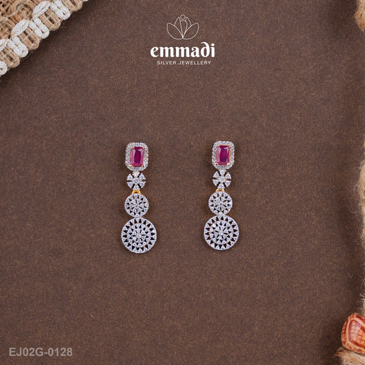 Omala Premium Cz Pink Hangings