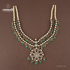 Bedika Victorian White Long Necklace