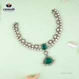 Bijaya Victorian Green Necklace