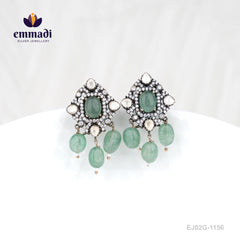 Chetta Victorian Green Studs