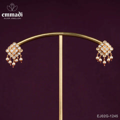Davana Moissanite White Studs