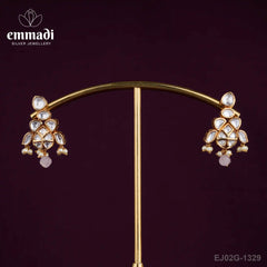 Dhvara Moissanite White Hangings