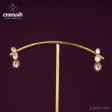 Dipika Moissanite White Hangings