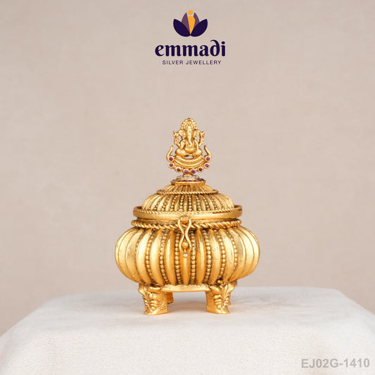 Ellora Antique Pink Sindoor Dabbi