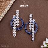 Jivada Premium Cz Blue Hangings