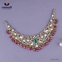 Mayura Victorian Green Necklace