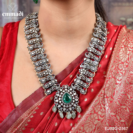 Nahusa Victorian Multi Long Necklace