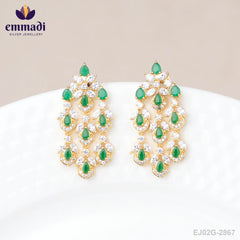 Prisha Premium Antique Green Hangings