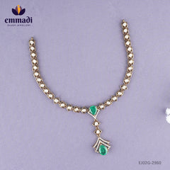Rakhya Victorian Green Necklace
