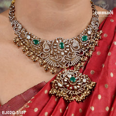 Salaka Victorian Green Necklace
