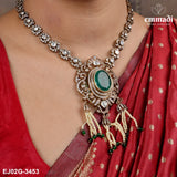 Suhana Victorian Green Necklace