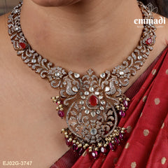 Totila Victorian Red Necklace