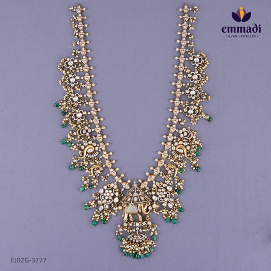 Udgita Victorian Pink Long Necklace